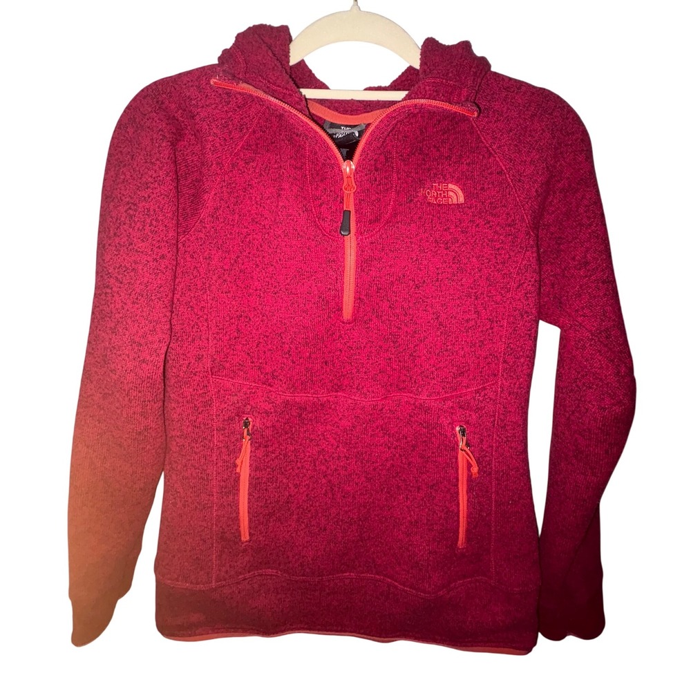 The North Face Women's Half-Zip Fleece Hoodie –‎ Size Small